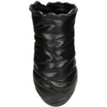 Vase Fine Earthenware Black 18.3x18.3x46.6cm