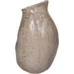 Vase Fine Earthenware Mauve 19.5x19.5x31cm