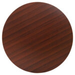 Professional conference office HM2054.12 in wenge color D105x75 cm.