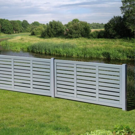 Regular slatted fence panel 90(h) x 180cm