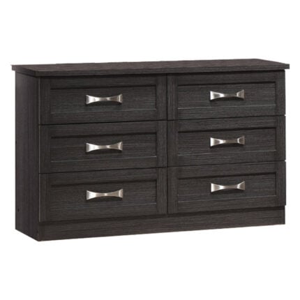 Dressing Table-Drawer HM317.01 with 6 drawers Zebrano 120x40x76cm