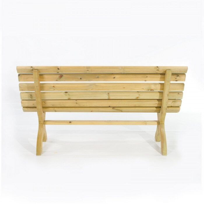 Wooden garden bench 85 x 180cm