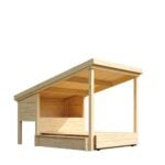 Wooden playhouse Pippi