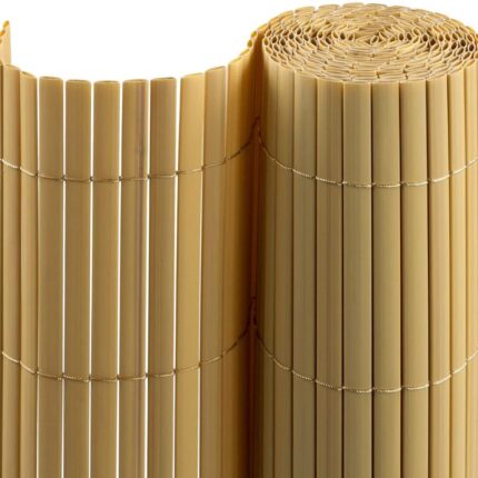 PVC roll fence natural PVC FENCE NATURAL